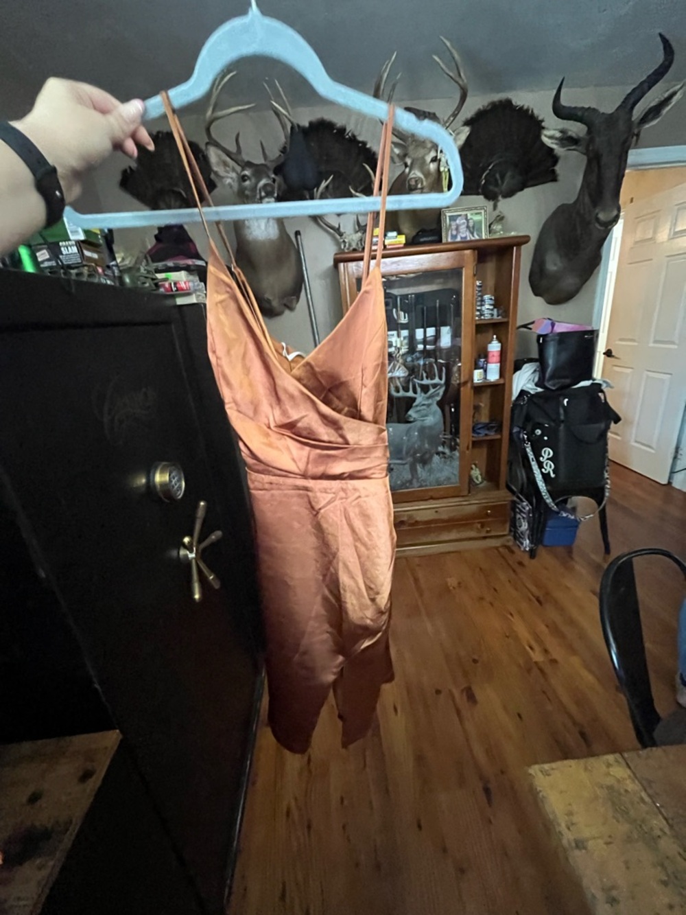 Lulus Satin Slip Dress